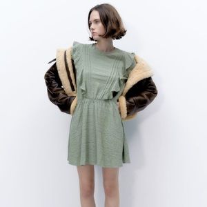 (#168)ZARA Textured Dress